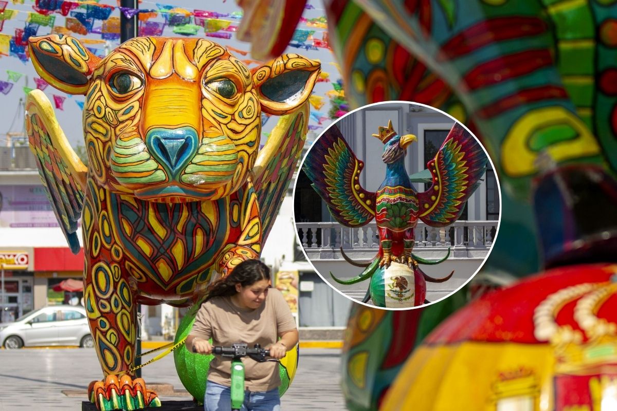Corre a ver los Alebrijes Mundialistas en Guadalupe y tómate una foto gratis antes de que se vayan