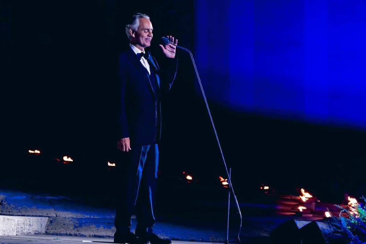 Andrea Bocelli en Parque Fundidora,