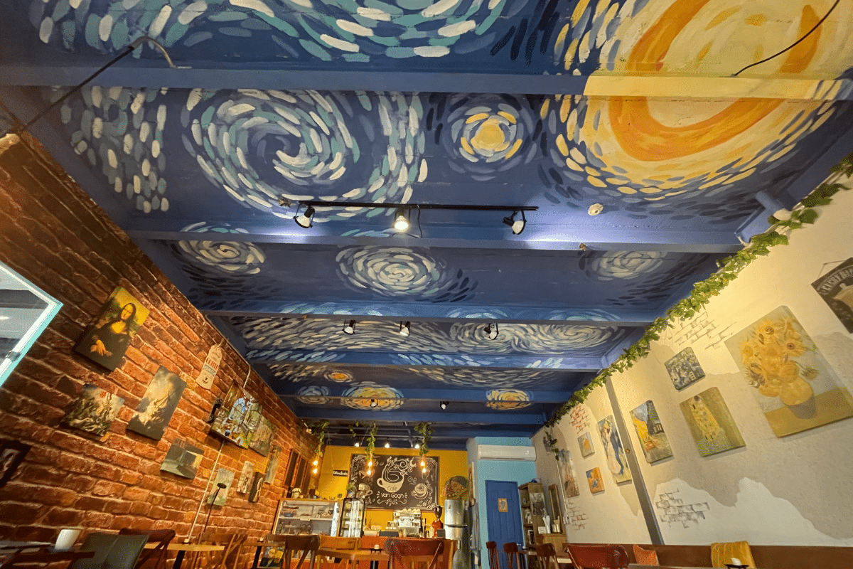 Café Van Gogh, un lugar inspirado en este artista