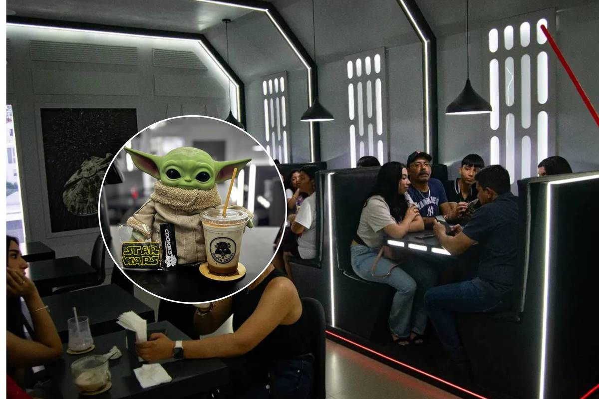 La cafetería de Star Wars en Monterrey que te lleva a una galaxia muy lejana: hay Latte Yoda, pizza Jedi, juegos y más