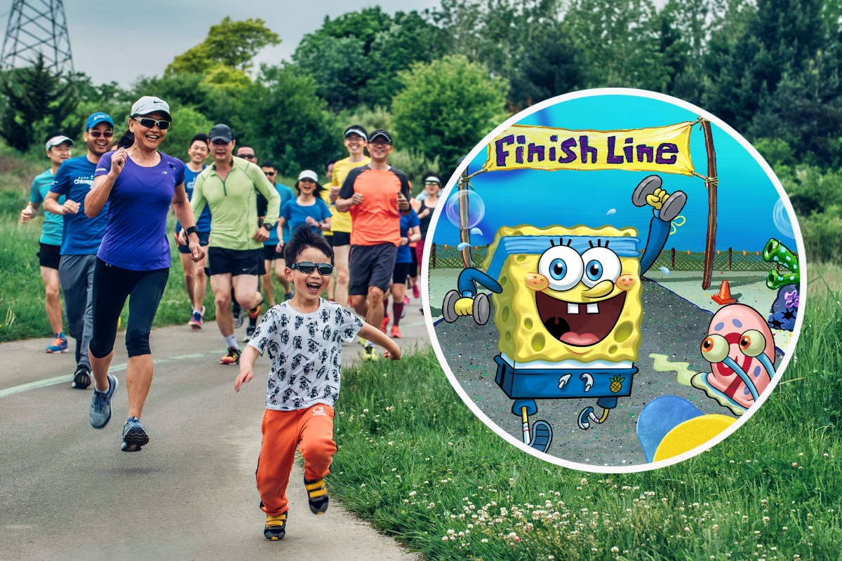 Bob Esponja llega por primera vez a Monterrey con su carrera más divertida — caminata familiar, burbujas y recorridos de