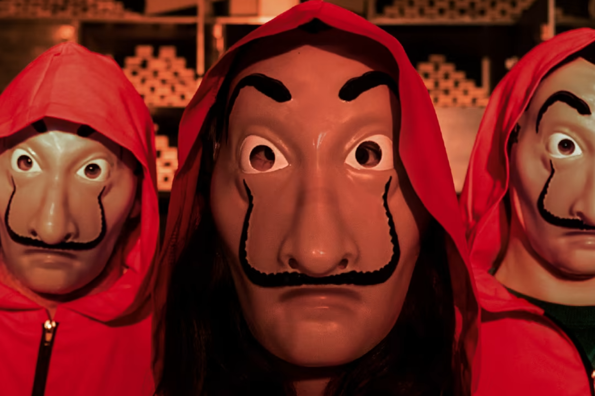 En la experiencia de La Casa de Papel