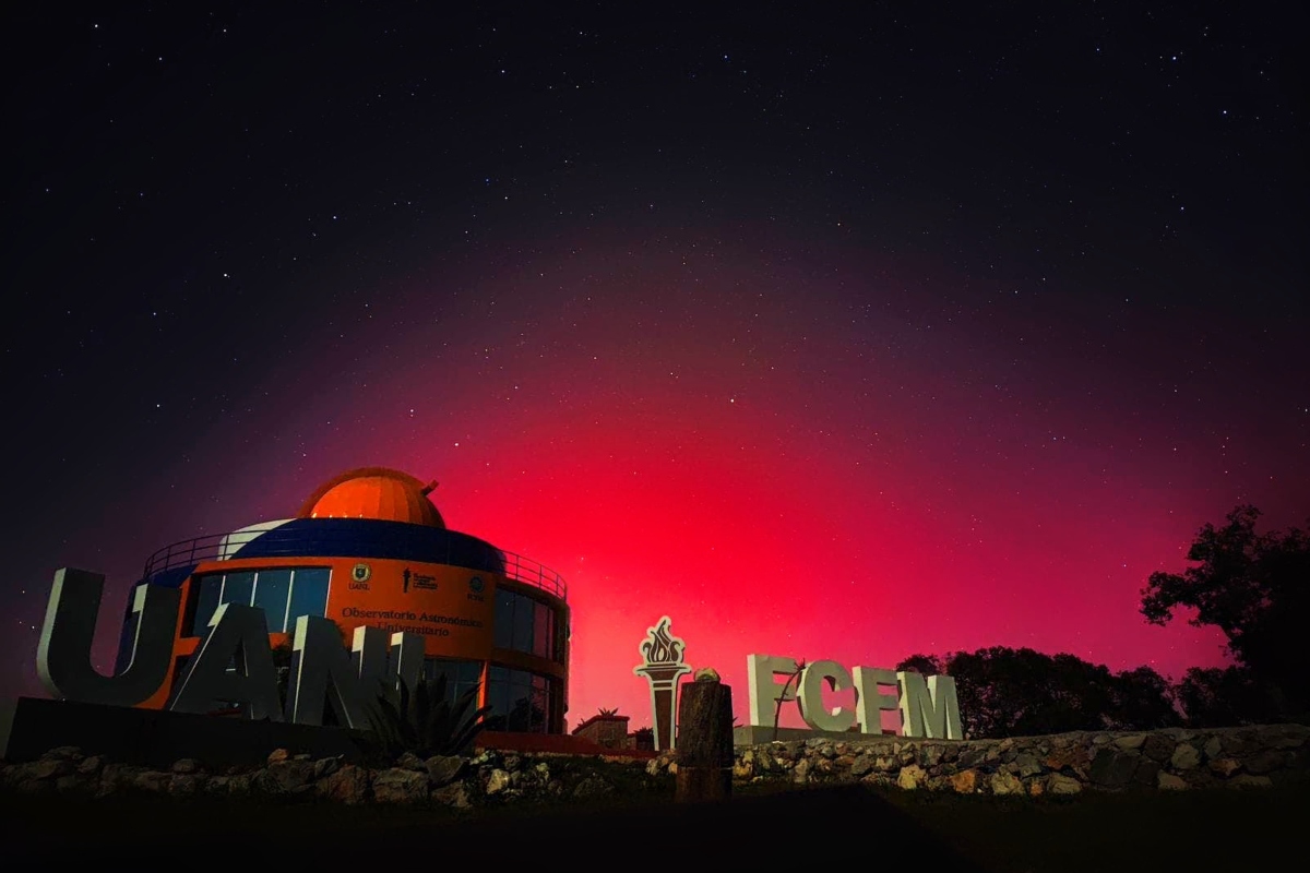 Did You See The Aurora Borealis In Nuevo León? That's Right