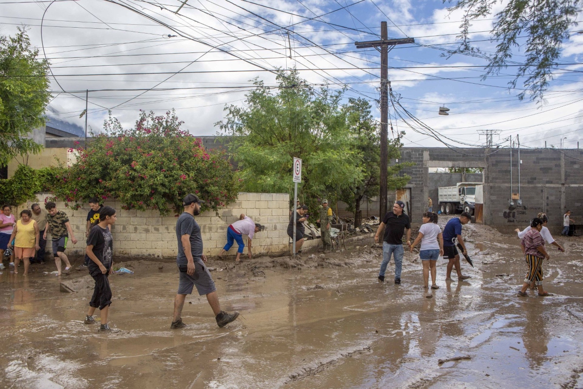 Collection centers for Nuevo Leon after storm Alberto
