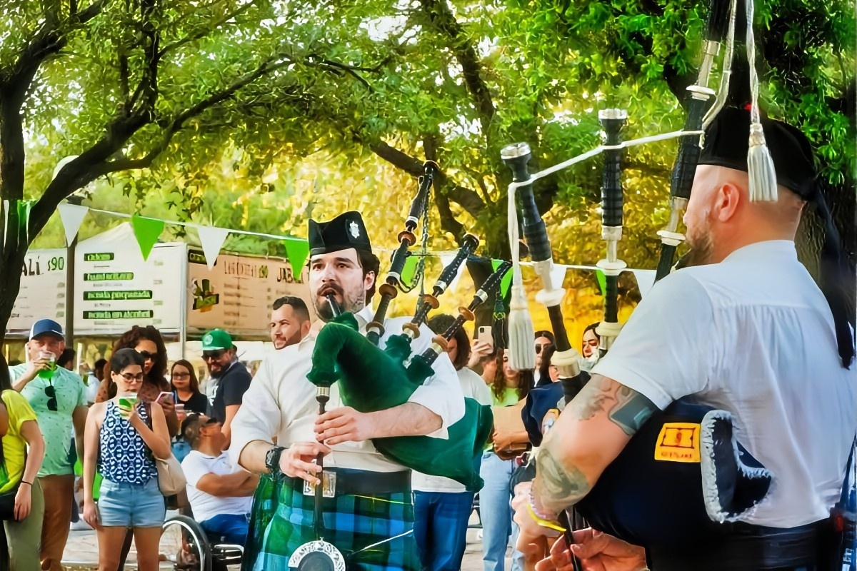 Green Beers, bagpipes and live music in the Irish Green Fest