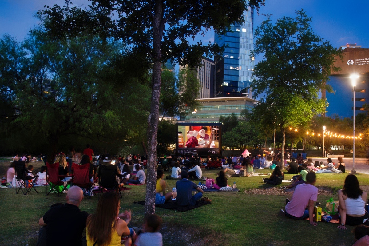 Cinema 2025 Park: all free movie screenings in San Pedro Garza García this August