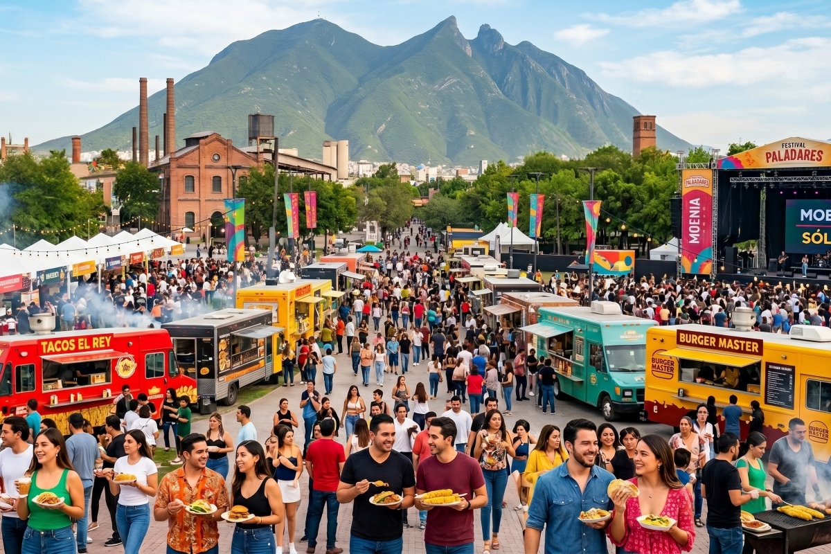 Más de 100 restaurantes en el festival de comida más grande de México en Fundidora