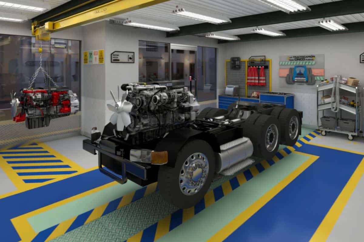 Freightliner en Kidzania Monterrey con una miniplanta ensambladora