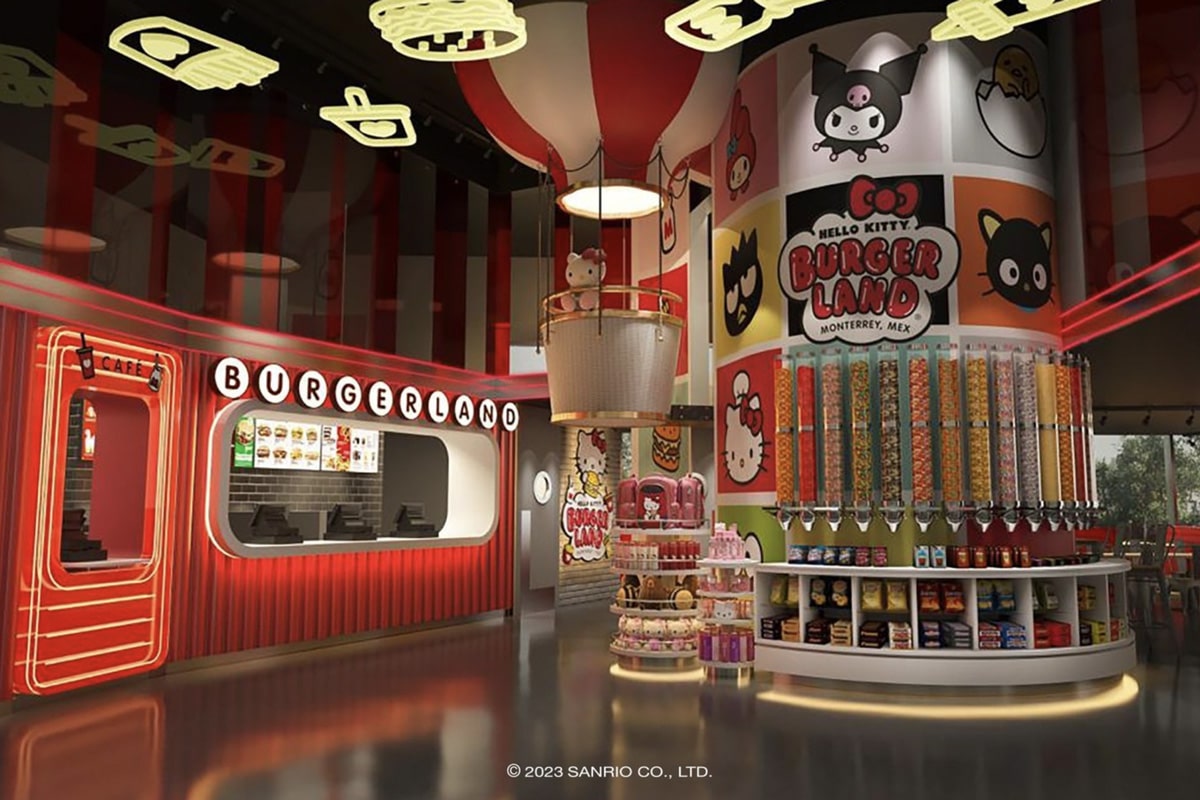 Hello Kitty Burgerland: Restaurante temático de Hello Kitty en MTY