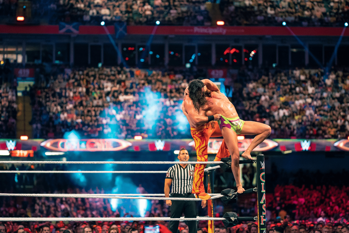 Ve a las superestrellas de la lucha libre en el WWE SuperShow